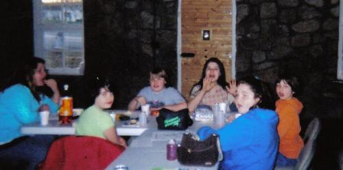 Girl Scout meeting - This is a group of Junior girl Scouts from Moccasin Bend council,of south east Tn,