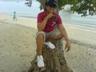 on the beach - lets have fun at panglao beach, its a hell beautiful beach out there waiting for us!!!