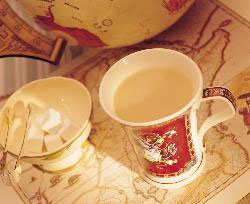 healthy drink - Chai tea. mm good.
