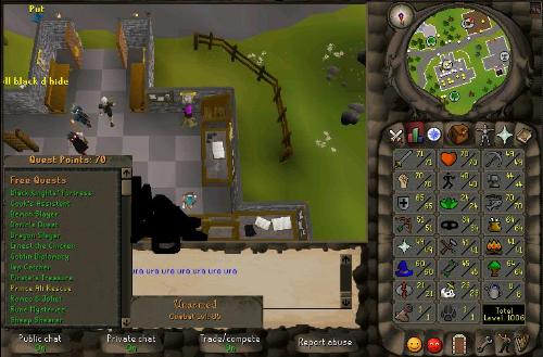 Account for sale - This was an account i had for sale, SOld for about 500k, came with 26 days of mems, lots of crap in bank, And best part is i got free!