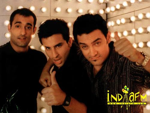 Bollywood Movie- Dil Chahta Hai - A snap from the bollywood movie Dil Chahta Hai produced and directed by Farhan Akhtar starring Aamir Khan, Saif Ali Khan, Akshay Khanna, Dimple Kapadia, Priety Zinta, Sonali Kulkarni and DEEPA.....