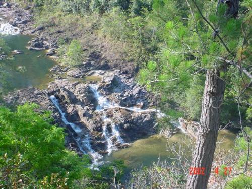 McCaw river  - The McCaw river as seen from Blackrock in Belize. I was actually trying to get a picture of a Coguar drinking at the river.