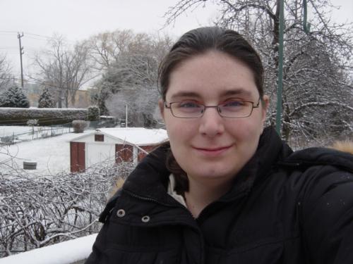 Me - This is me in the first snowfall of 2007.