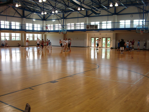 basketball - playing basketball