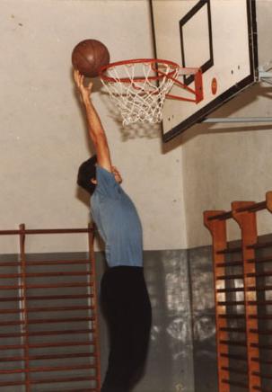 basketball - playing basketball