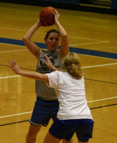 basketball - playing basketball