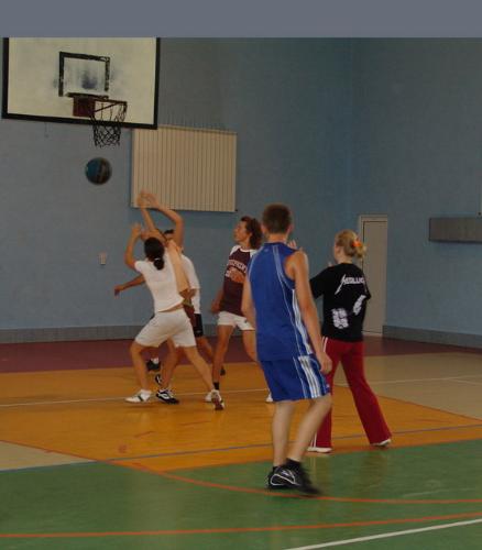 basketball - playing basketball