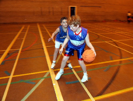 basketball - playing basketball