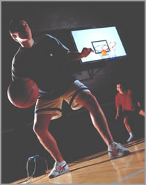 basketball - playing basketball