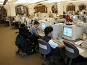 computing - all are serious at their work