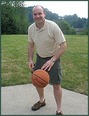 basketball - playing basketball