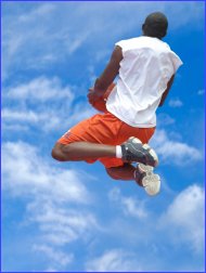 basketball - playing basketball