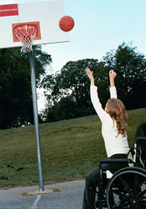 basketball - playing basketball