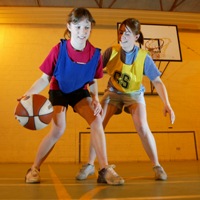 basketball - playing basketball