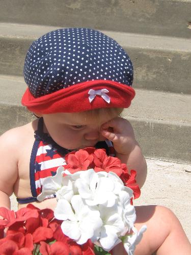 4th of July - My little girl