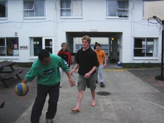 basketball - playing basketball