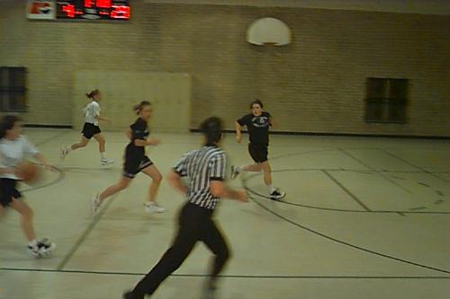 basketball - playing basketball