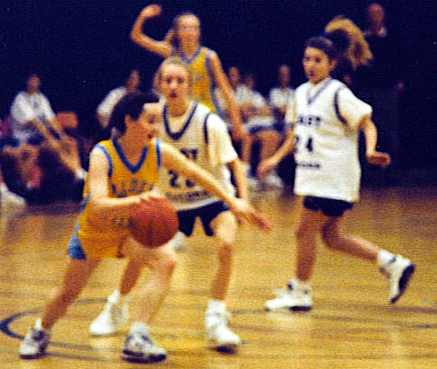 basketball - playing basketball