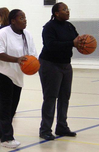 basketball - playing basketball