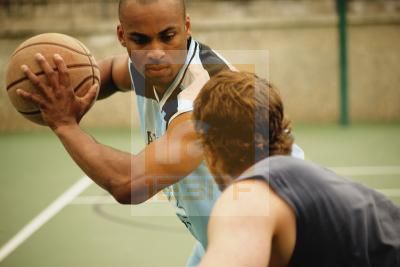 basketball - playing basketball