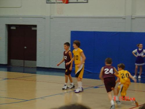 basketball - playing basketball