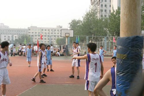 basketball - playing basketball