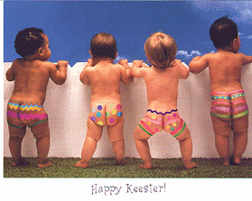 baby's naked LOL - dancing baby backside