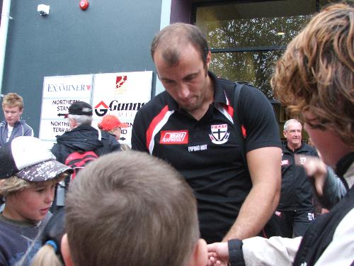 Fraser - Meeting the fans