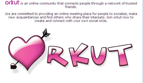 orkut - orkut home