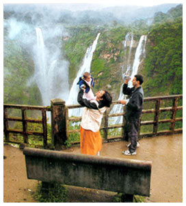 Jog Falls - Jof Falls in Shimoga, at Karnataka