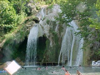 Turner Falls State Park, Oklahoma - This is Turner Falls State Park in Oklahoma. It's a great place to take the family - you can explore the area - swim in the falls and just have a blast!!