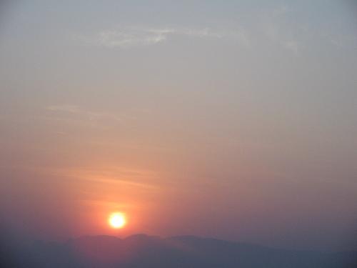 first sunrise of 2006 - we take picture of every sunrise on the start of New year. thisis a picture of 2006. at present i found only this but i have many because i love to clik.