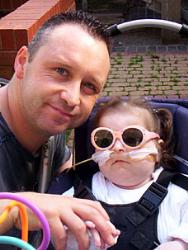 disabled kids - Severely disabled: Charlotte Wyatt's parents fought to keep her alive