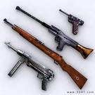 guns - some of the guns used in ww-2