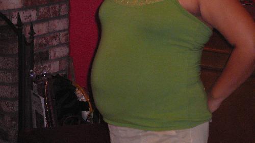 Me - This is my picture at 26 weeks pregnant.  ;)