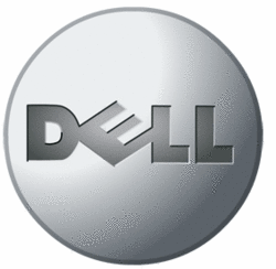 Dell Logo - This is the Dell Logo that is being used on the computers. This is a world famous logo and the speciality of this logo is the slanted E which makes it unique.