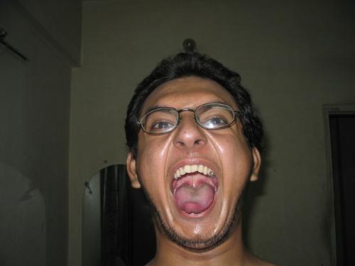 when i sat on the biggest pin - pic of me