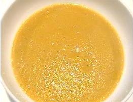 Spicy Parsnip Soup - A picture of my home made spicy parsnip soup.
