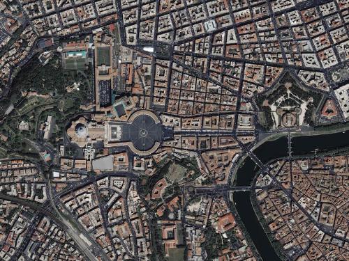 vatican city - vatican city - this is a sight from the top