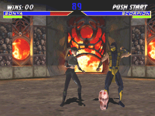 please any games like this?? - well this is a screenshot of mk4. wonderful fighting game but dont really support 2 players  it halts sometimes any1 with better substitute???