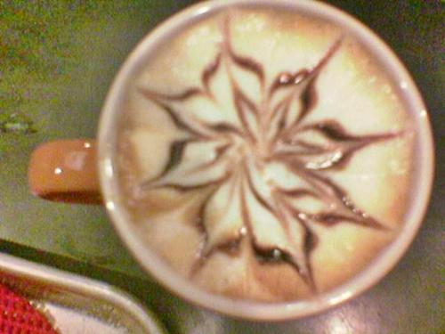 caffe latte - coffee art
