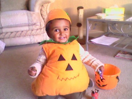 Josh on Halloween - My Gorgeous son Josh on Halloween