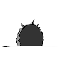 Mouse Hole - eyes in a mouse hole