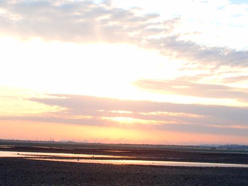 Sea scape - Sea scape as the sun sets