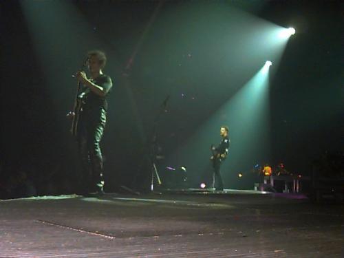 Metallica - The band performing live.