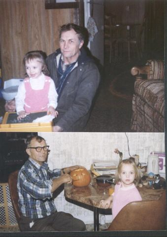 Grandpa George  - Grandpa George and me - he died of Colon cancer in 1986