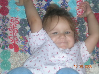 my lil angel - this is my daughter karissa! she was born 12-21-04 && tha love of my life!