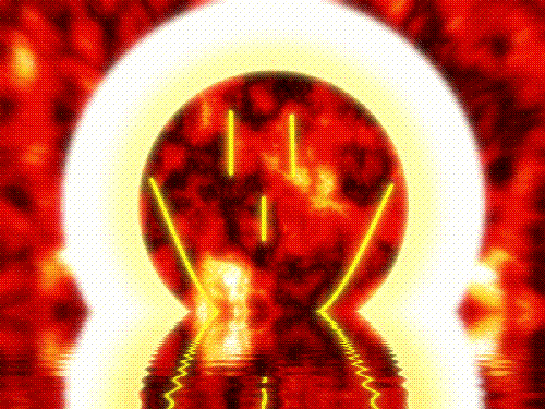 Face in horizon - This is a face i made, Its in the horizon and it pwns:D
