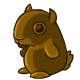 The Chocolate Meepit - 'Eeep, even in chocolate form that big staring eye is freaky!'  These are one of the many items that I collect at the Neopet website, they are a 'special' item meaning that you can't buy them in a shop and the price keeps going up on them but I doubt I'll ever sell any of them!