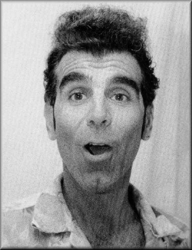 Kramer - Picture of the character Kramer in Seinfeld.